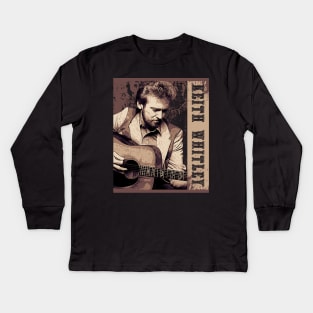 Keith Whitley Kids Long Sleeve T-Shirt